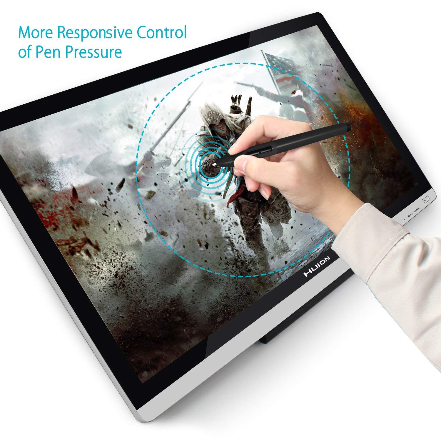 Huion GT-220 v2 Drawing Pen Display 21.5 Inch IPS Tablet Monitor